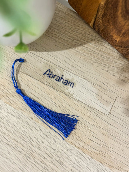 Personalised Bookmark