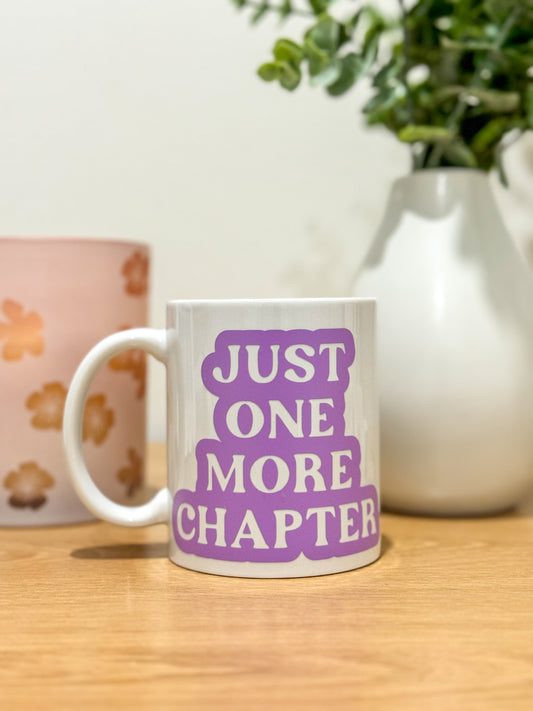 Just One More Chapter Mug