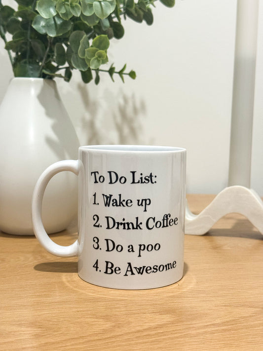 To Do List Mug